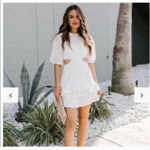 NWT Vici Eyelet cut our dress